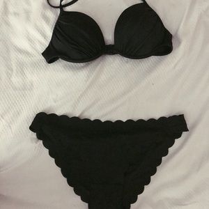 Black swimsuit